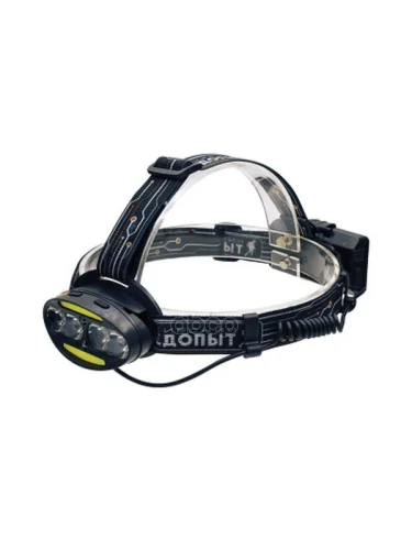 Фонарь Налобный Сибирский Следопыт Радиант 4-Led+2 Cob, Аккум.usb, 220В60 (Pf-Pfl-Hl38) СЛЕДОПЫТ арт. PF-PFL-HL38