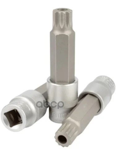 Головка Торцевая Со Вставкой Spline M16 (12) L=100Мм С Отверстием Автоdело Professional (39207) АвтоDело арт. 39207