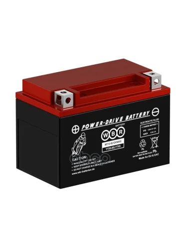 Аккумулятор  12V -  9 АЧ Wbr Mt (Ytx9-Bs) WBR арт. MT12-9