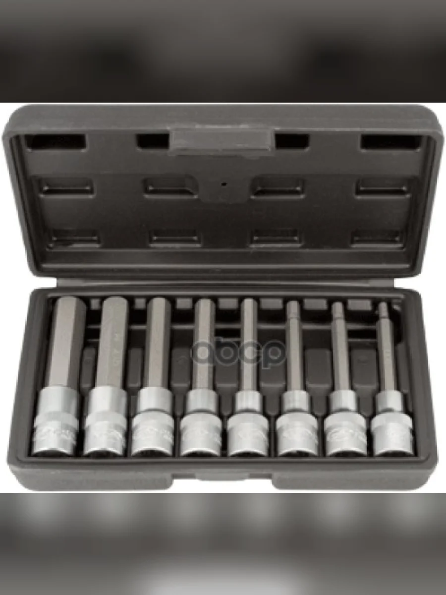 Набор Головок 12 Со Вставками Hex (8 Предм. 5-17 Мм) Автоdело (39400) АвтоDело арт. 39400  в Керчи Республика Крым