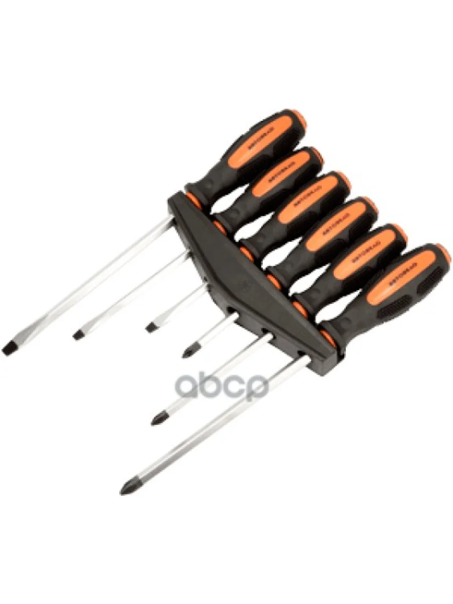 Набор Отверток 6 Предметов Ударных (Квадр. Стержень) Автоdело Professional (39480) АвтоDело арт. 39480  в Керчи Республика Крым
