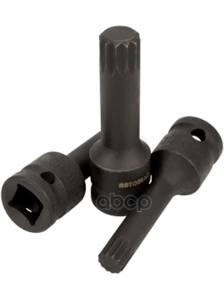 Головка Ударная Spline М12 12Dr, L-78 Мм Автоdело (39490) АвтоDело арт. 39490  в Перми Пермском крае