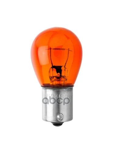 Лампа 12 V 21 W Маяк Желтая (Повторитель, Смещенный Цоколь) Ваu15s (61218 Orange) Маяк арт. 61218 ORANGE