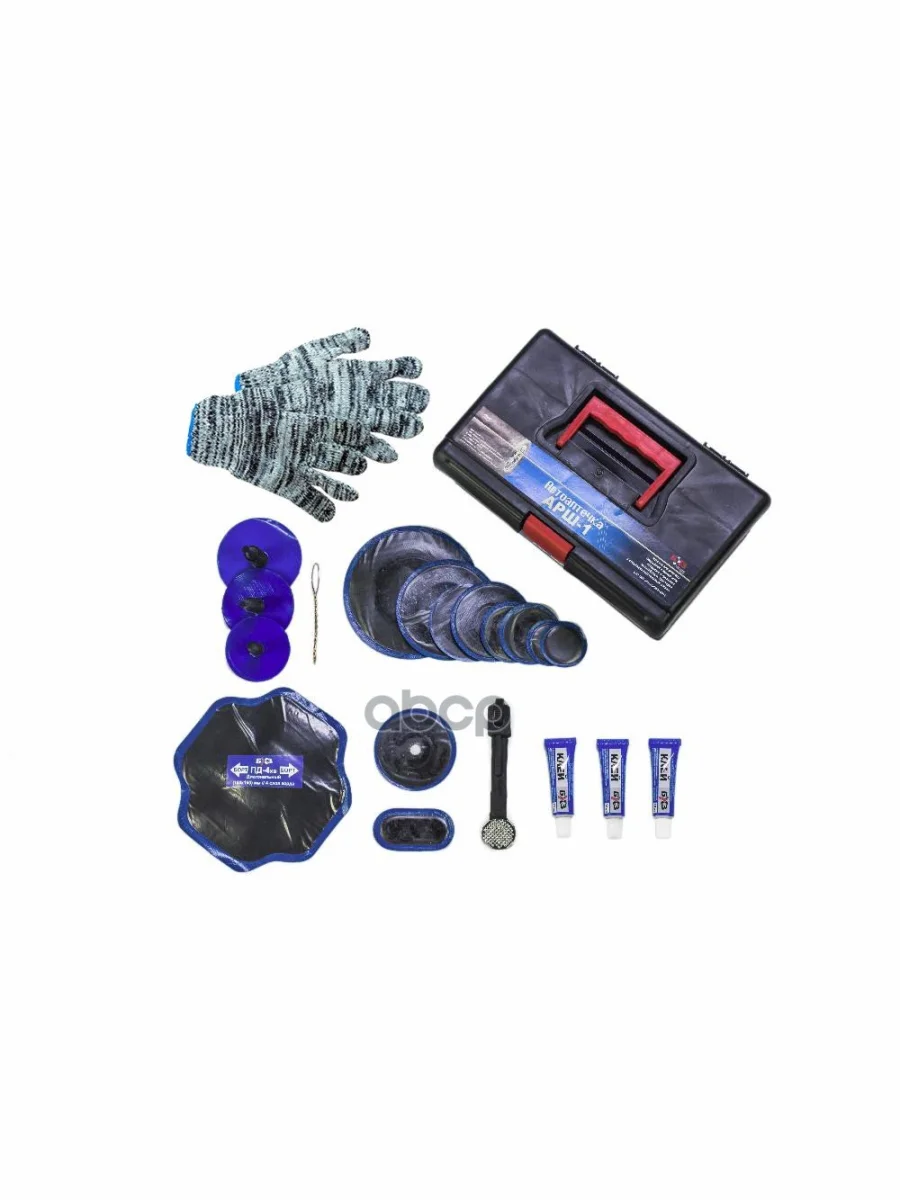 Аптечка Для Ремонта Покрышек И Камер Шин (Арш-1) БХЗ арт. АРШ-1  в Самаре Самарской области