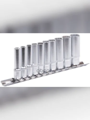 Набор Головок 14 10 Предметов 6-Гранных (4-13 Мм) Высокие Автоdело (39843) АвтоDело арт. 39843