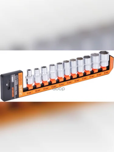 Набор Головок 12 11 Предметов 6-Гранных (8-24 Мм ) Холдер Автоdело (39850) АвтоDело арт. 39850