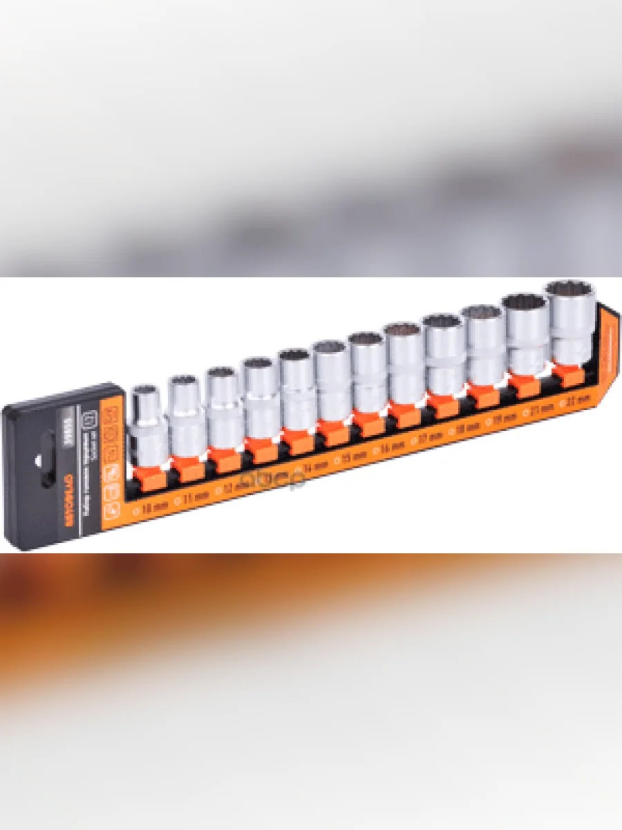 Набор Головок 12 12 Предметов 12-Гранных (10-22 Мм) Автоdело (39855) АвтоDело арт. 39855  в Перми Пермском крае