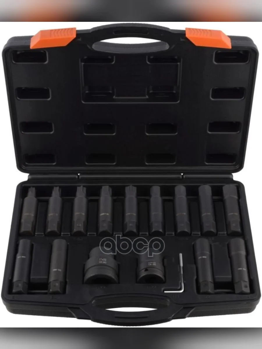 Набор Головок Ударных Torx, Hex 34 & 1 (16Пр.; Кейс) Автоdело (39916) АвтоDело арт. 39916  в Перми Пермском крае