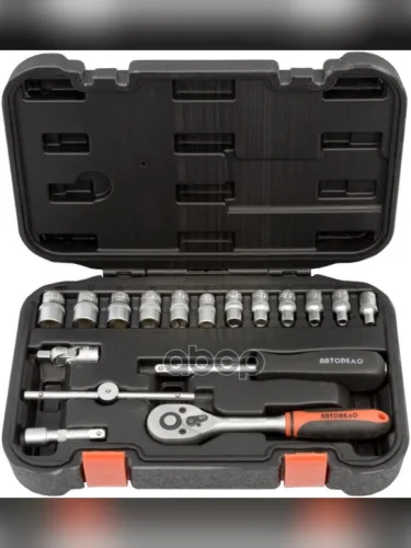 Набор Головок 14 17 Предметов 6-Гранных (4-13 Мм) В Кейсе Автоdело (39917) АвтоDело арт. 39917