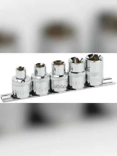 Набор Головок 3-Гранных Для Ремонта Тнвд  (Dr12 , М5-М12, 5 Пр.) Автоdело (39970) АвтоDело арт. 39970