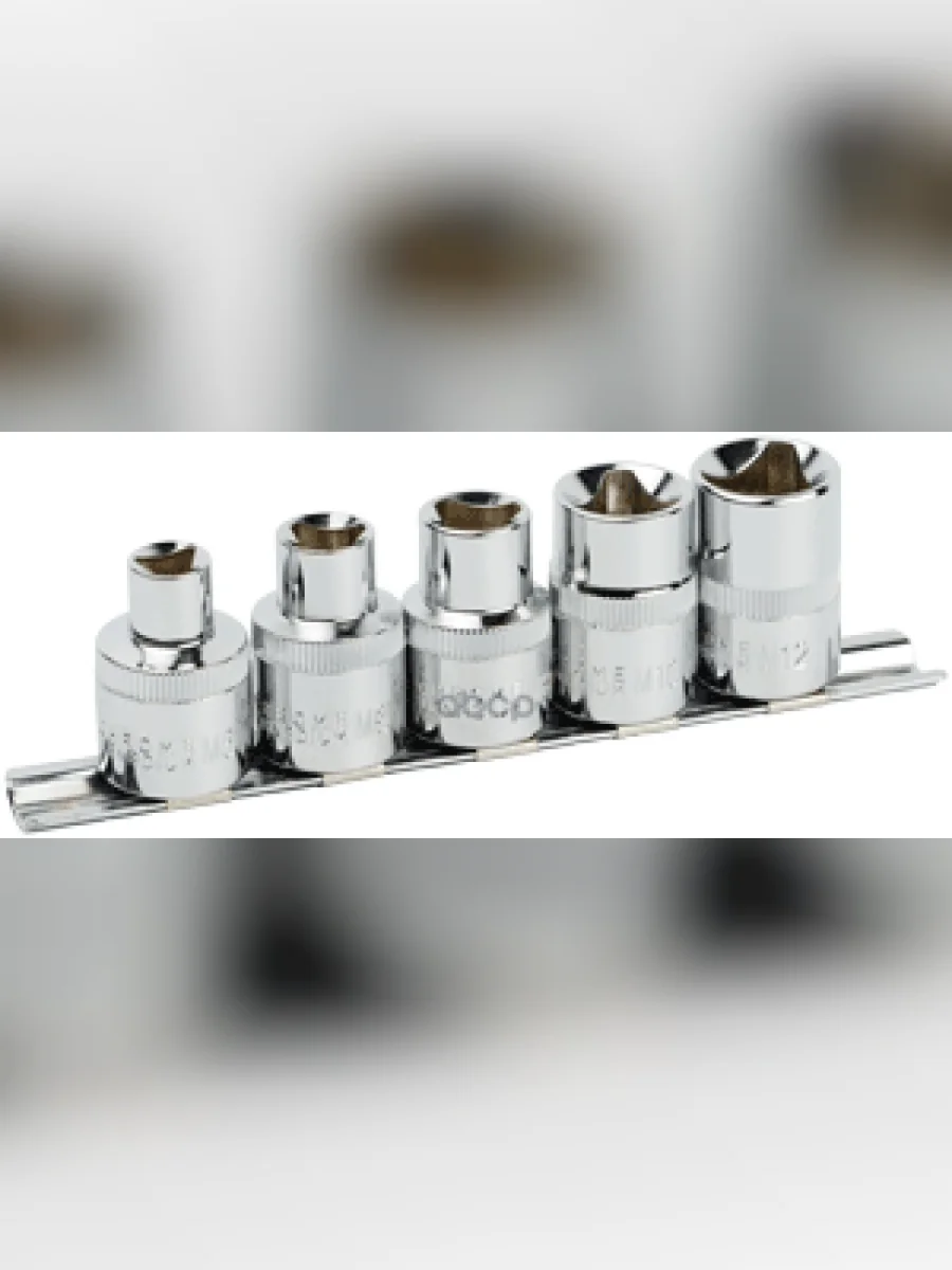 Набор Головок 3-Гранных Для Ремонта Тнвд  (Dr12 , М5-М12, 5 Пр.) Автоdело (39970) АвтоDело арт. 39970  в Керчи Республика Крым