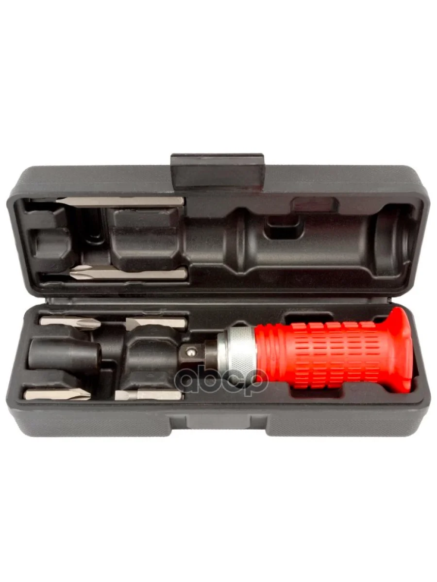 Отвертка Ударная С Набором Насадок 6 Предметов Автоdело (40001) АвтоDело арт. 40001  в Керчи Республика Крым