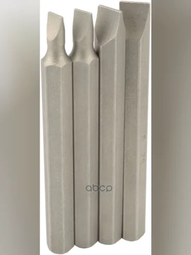 Набор Бит Sl (Шлиц.) Ударных (4 Шт., 80Мм) Автоdело Professional (40005) АвтоDело арт. 40005