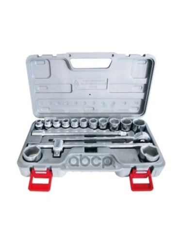 Набор Головок 12 16 Предметов 6-Гранных (10-32 Мм) №2 (Цинк) Низ (57069025) НИЗ арт. 57069025