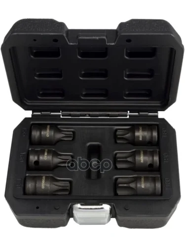 Набор Головок Ударных Torx 12 Torx (6 Пред.t55-T100) Автоdело (40194) АвтоDело арт. 40194