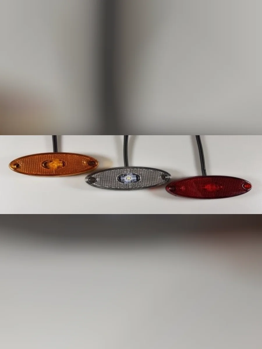 Фонарь Габаритный 153 (Schmitz)С Прводом Жёлтый Арт. 153-00 ТехАвтоСвет арт. 153-00  в Керчи Республика Крым