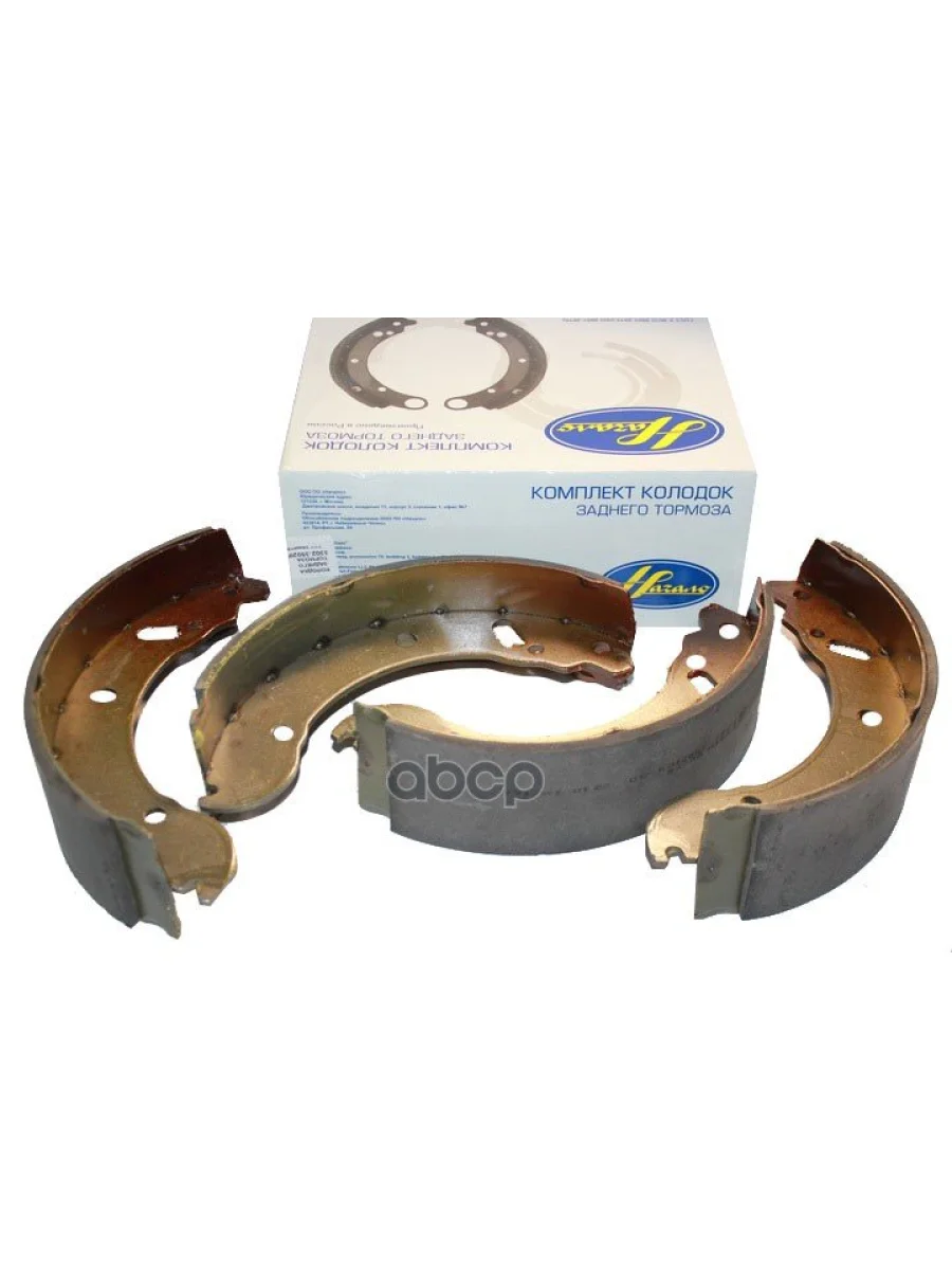 Колодка Тормозная Задняя Для АМ Газель 3302, Next (К-Т 4 Шт) По Начало (3302-3502090) Начало арт. 3302-3502090  в Керчи Республика Крым