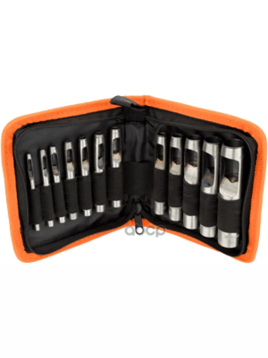 Набор Просечек 12 Шт. (3,0-19Мм) В Сумке Автоdело (40412) АвтоDело арт. 40412  в Перми Пермском крае