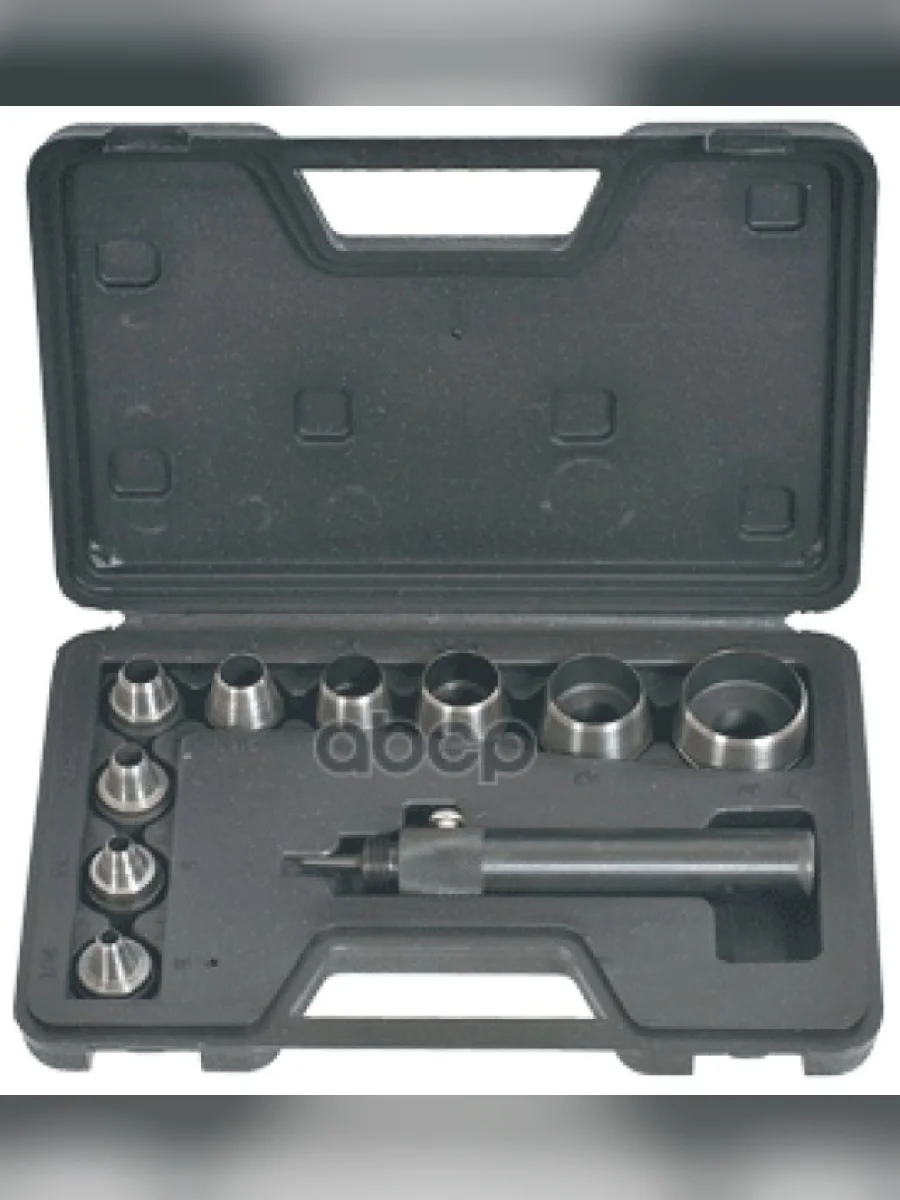 Набор Просечек 10 Шт. 5,0-32,0Мм (В ПластФ)  Автоdело (40418) АвтоDело арт. 40418  в Керчи Республика Крым