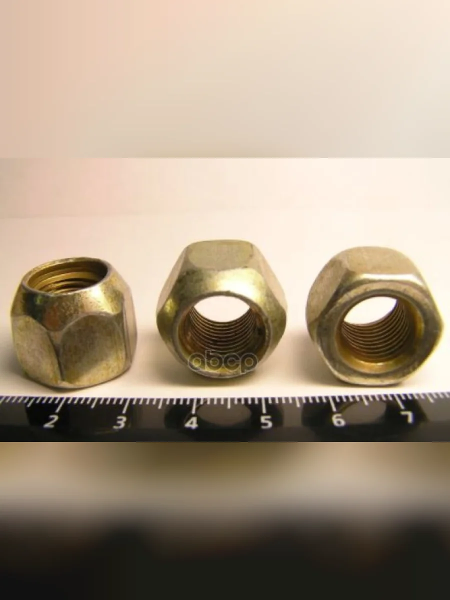 Гайка Колеса Ваз 2121 М12*1,25 (2121-3101040) БелЗАН арт. 21210-3101040-008  в Керчи Республика Крым