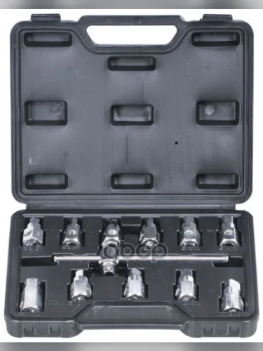 Набор Головок Для Масляных Пробок 12 Предметов Автоdело (40510) АвтоDело арт. 40510