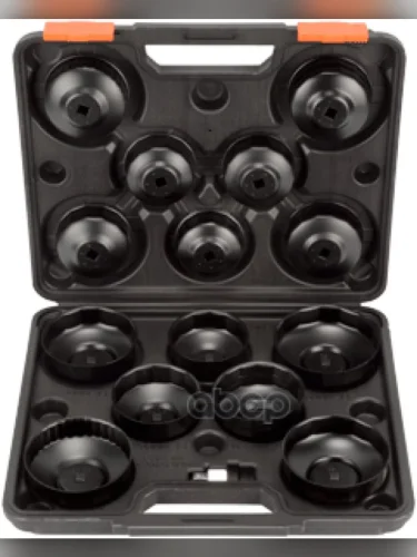 Комплект Чашек Для Съема Масляных Фильтров 65-100 Мм, 15 Предметов Автоdело (40535) АвтоDело арт. 40535