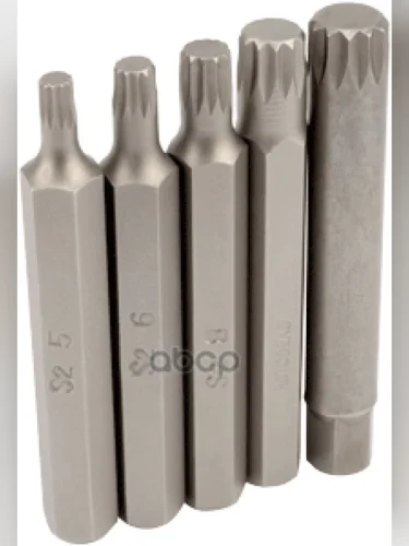 Набор Бит Spline М5-М12 (75 Мм.) 5 Предм. Автоdело (40635) АвтоDело арт. 40635