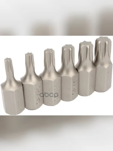 Набор Бит Torx (Звездочки) 38, 30 Мм 6 Предм. Автоdело (40636) АвтоDело арт. 40636