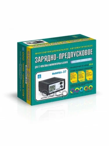 Зарядное Устройство Для Акб Вымпел-37 (Автомат. 0-20А, 14.114.816В Жк Индик.)(Нпп Орион) (2046) ВЫМПЕЛ арт. 2046