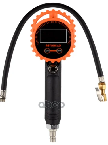Пистолет Для Подкачки Шин С Манометром 14 Атм Цифровой Обрезиненный Автоdело (42325) АвтоDело арт. 42325
