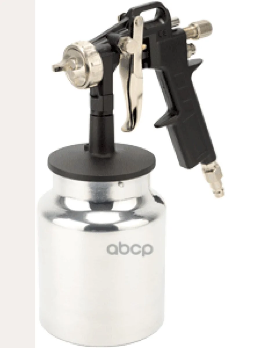 Краскопульт Нижний Бачок Алюминиевый 1Л, Дюза 1,5Мм. Автоdело (42361) АвтоDело арт. 42361  в Керчи Республика Крым