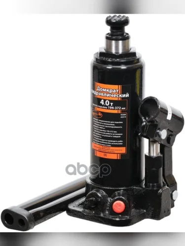 Домкрат Гидравлический 4Т (194-372 Мм) Автоdело (43304) АвтоDело арт. 43304