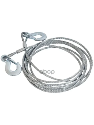 Трос Буксировочный Стальной 2,5 Т,2 Крюка (7Мм5М) Автоdело (44025) АвтоDело арт. 44025