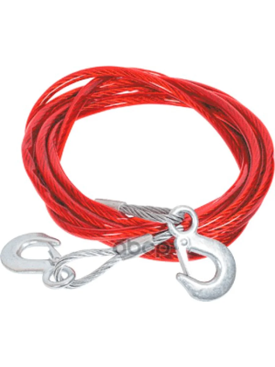 Трос Буксировочный Стальной 2,5 Т, 2 Крюка (7Мм5М) Автоdело (44125) АвтоDело арт. 44125  в Керчи Республика Крым