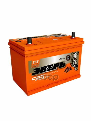 Аккумулятор  95 Зверь Efb Asia Прямая Полярность ЗВЕРЬ арт. ZVEFBA 95-3-L