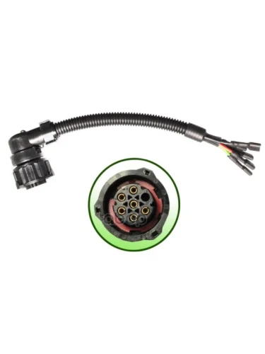 Разъем Электрический (Штекер) 7-Pin Для Фонарей 0093 Угловой С Проводом АТ арт. 680081