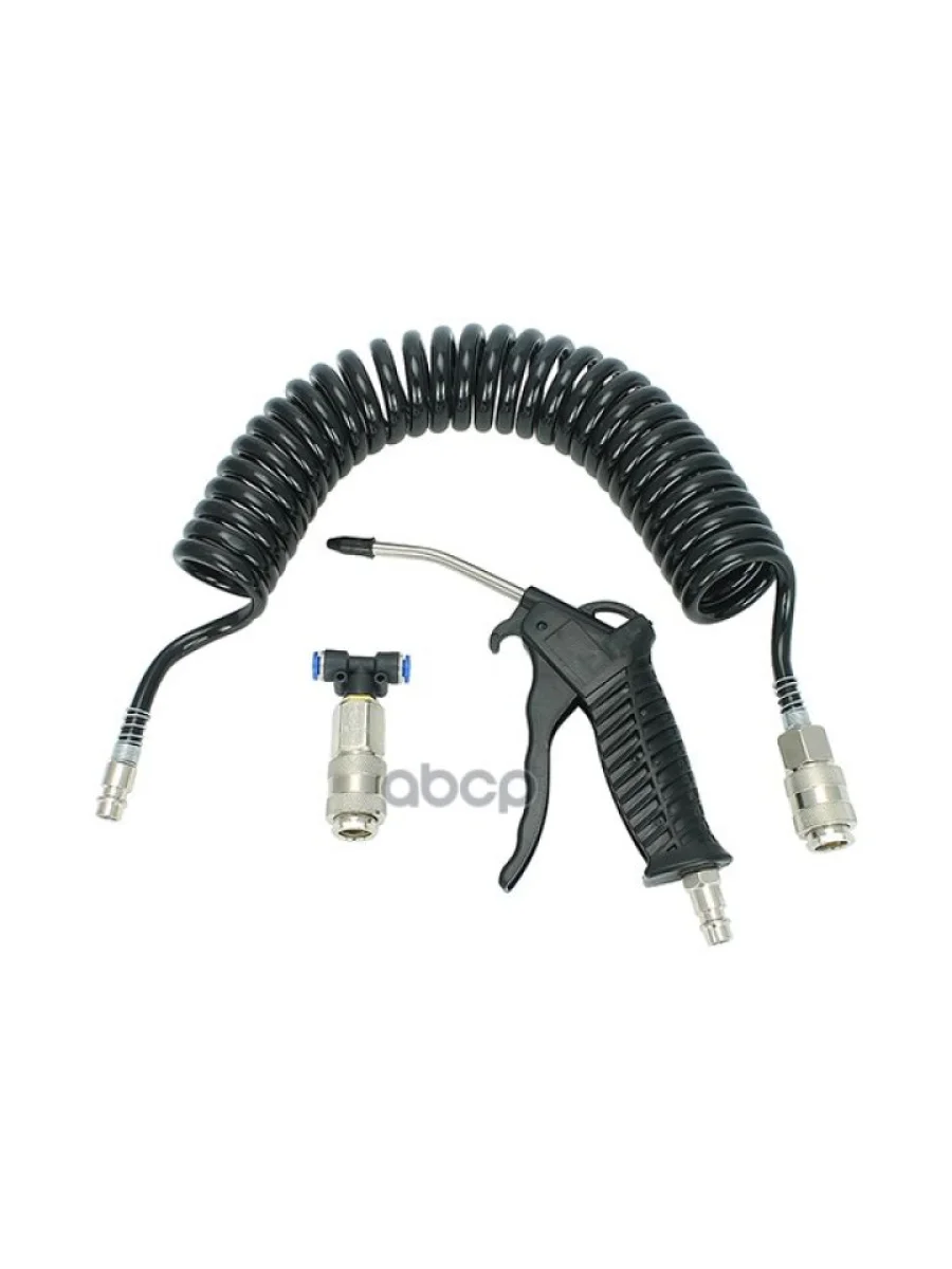 Шланг Обдува Кабины 5 М., + Пистолет + Комплект Для Подключения, Фитинг Ф=6 Мм АТ арт. AT34510  в Керчи Республика Крым