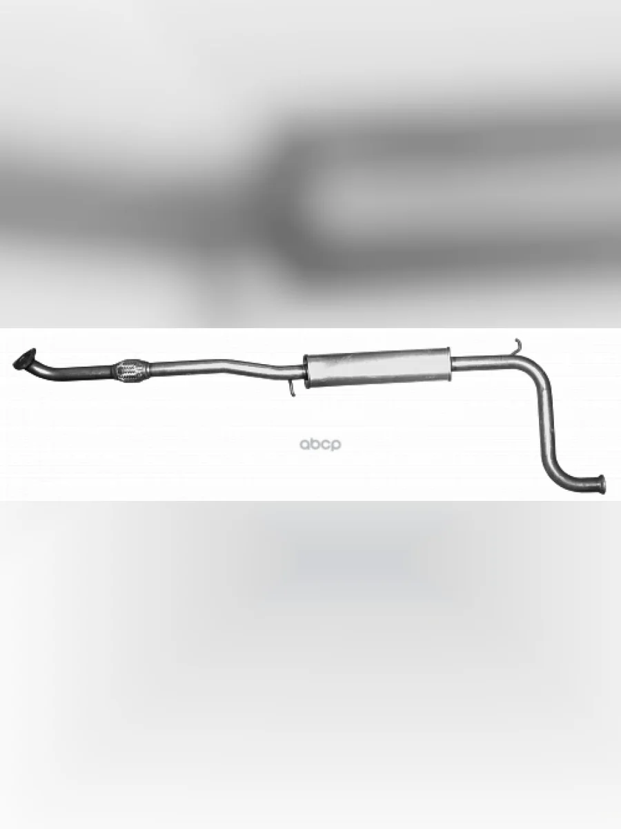 Резонатор Ваз 2190 С Виброкомпенсатором  (2190-1200020) Автоглушитель арт. АК 2190-1200020  в Керчи Республика Крым