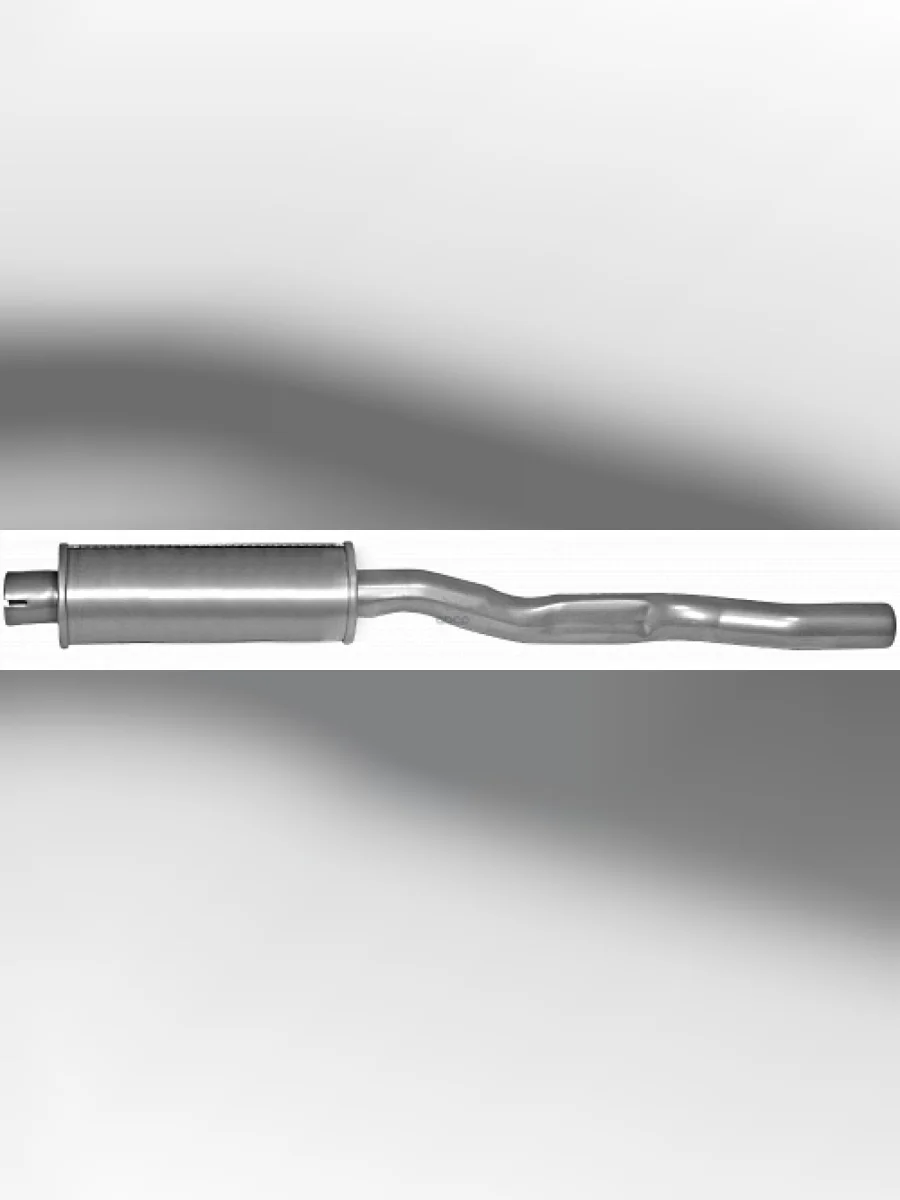 Резонатор Для АМ Газ 31029, 2410 Короткий  (31029-1202105) Автоглушитель арт. АК 31029-1202105  в Керчи Республика Крым