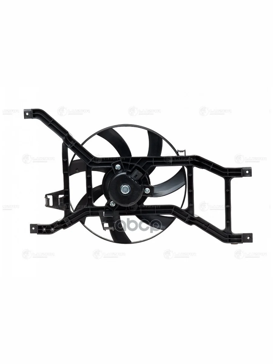 Мотор Радиатора Ваз Lada Largus, Renault Logan (08-) С Кожухом Luzar (Lfc 0955) LUZAR арт. LFc 0955  в Керчи Республика Крым