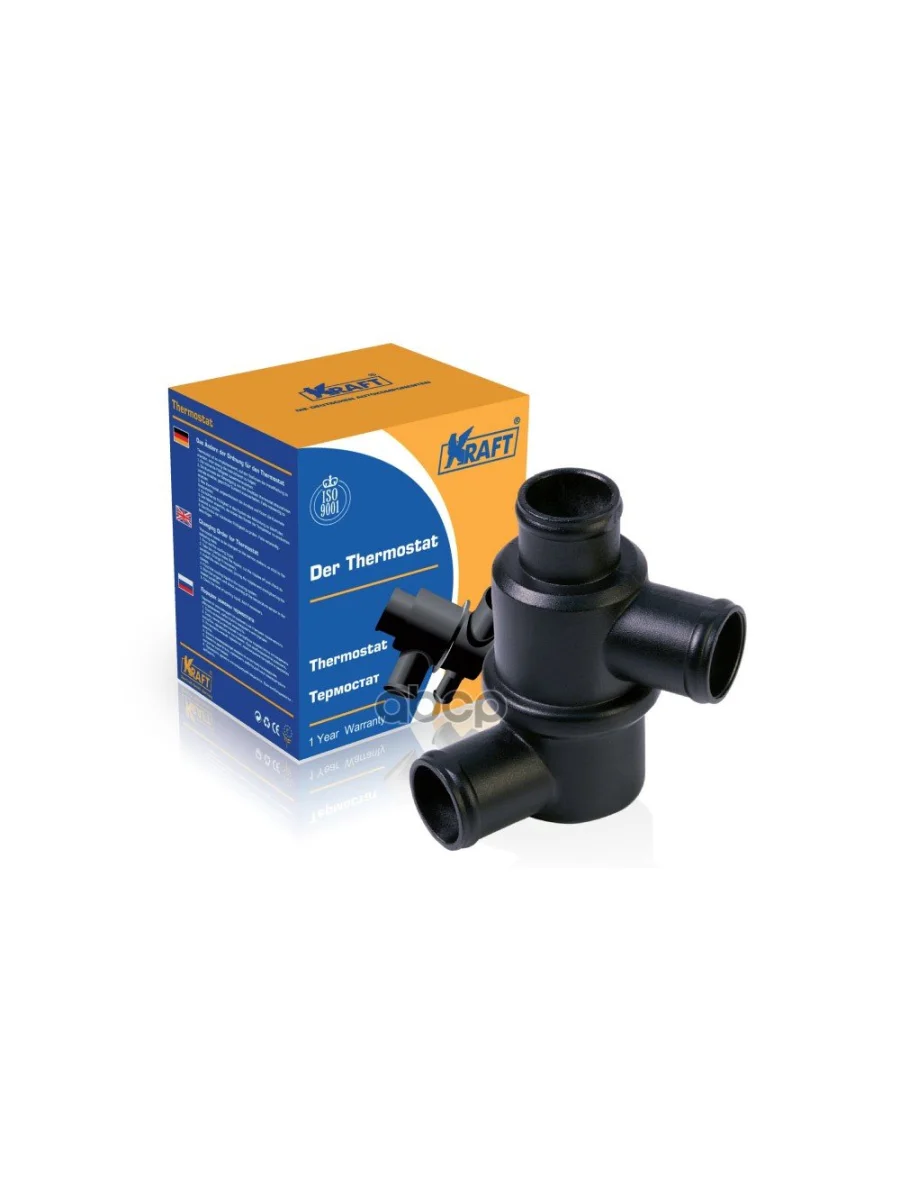 Термостат Ваз 2101-07, 21213 (80*) Kraft (2101-1306010) Kraft арт. KT 019501  в Керчи Республика Крым