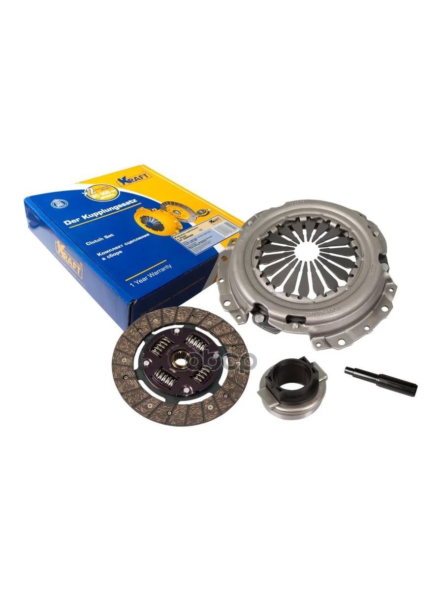 Комплект Сцепления Ваз 2190, Lada X-Ray (Кпп С Тросовым Приводом) В Сборе Kraft (Kt 098566) Kraft арт. KT 098566  в Керчи Республика Крым