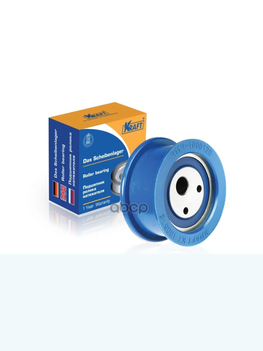 Ролик Грм Натяжной Ваз 2110-2112 (16-Ти Кл.) Kraft (Кт 100513) Kraft арт. KT 100513  в Керчи Республика Крым