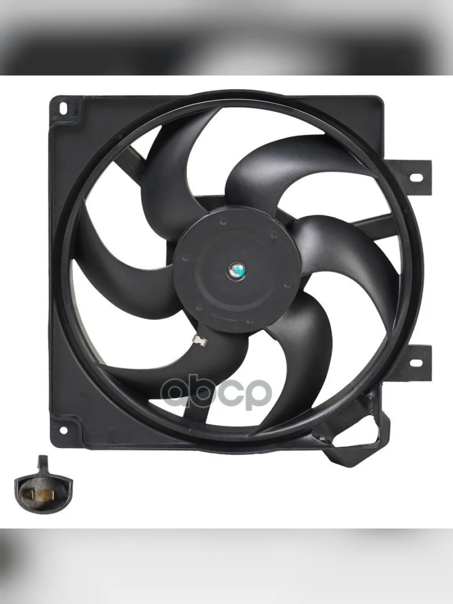 Мотор Радиатора Ваз 1117-1119 (С Кожухом; Без Резист.) Luzar (Lfk 01181) LUZAR арт. LFK 01181  в Перми Пермском крае