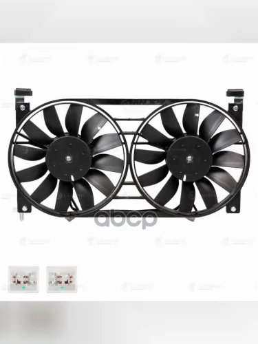 Блок ЭВентиляторов Охл.Кондиц. Ваз 21213-214 Вентол С Кожухом (2 Вент) Luzar (Lfk 01225) LUZAR арт. LFK 01225