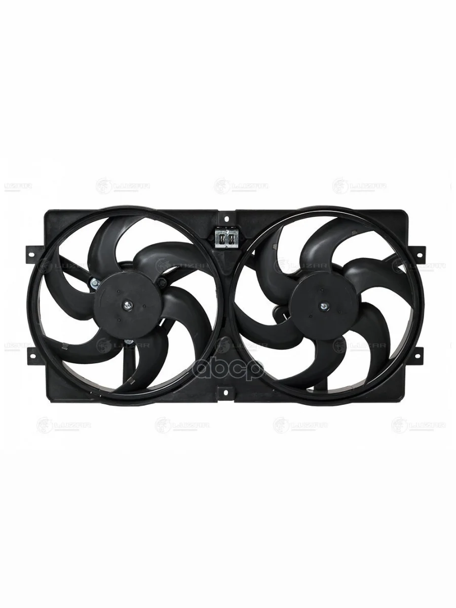 Блок ЭВентиляторов Охл. Ваз 2123 С Кожухом (2 Вент) С Резистором Luzar LUZAR арт. LFK 0123  в Перми Пермском крае