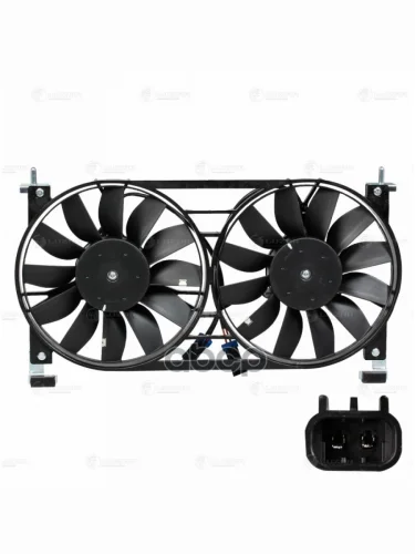 Блок ЭВентиляторов Охл. Ваз 2121 4X4 Fl С Кожухом (2 Вент) С Резистором Luzar (Lfk 0128) LUZAR арт. LFK 0128