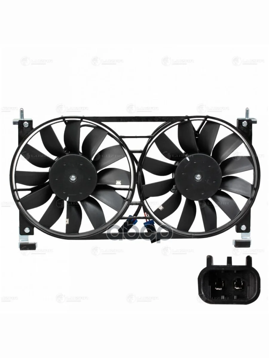 Блок ЭВентиляторов Охл. Ваз 2121 4X4 Fl С Кожухом (2 Вент) С Резистором Luzar (Lfk 0128) LUZAR арт. LFK 0128  в Перми Пермском крае