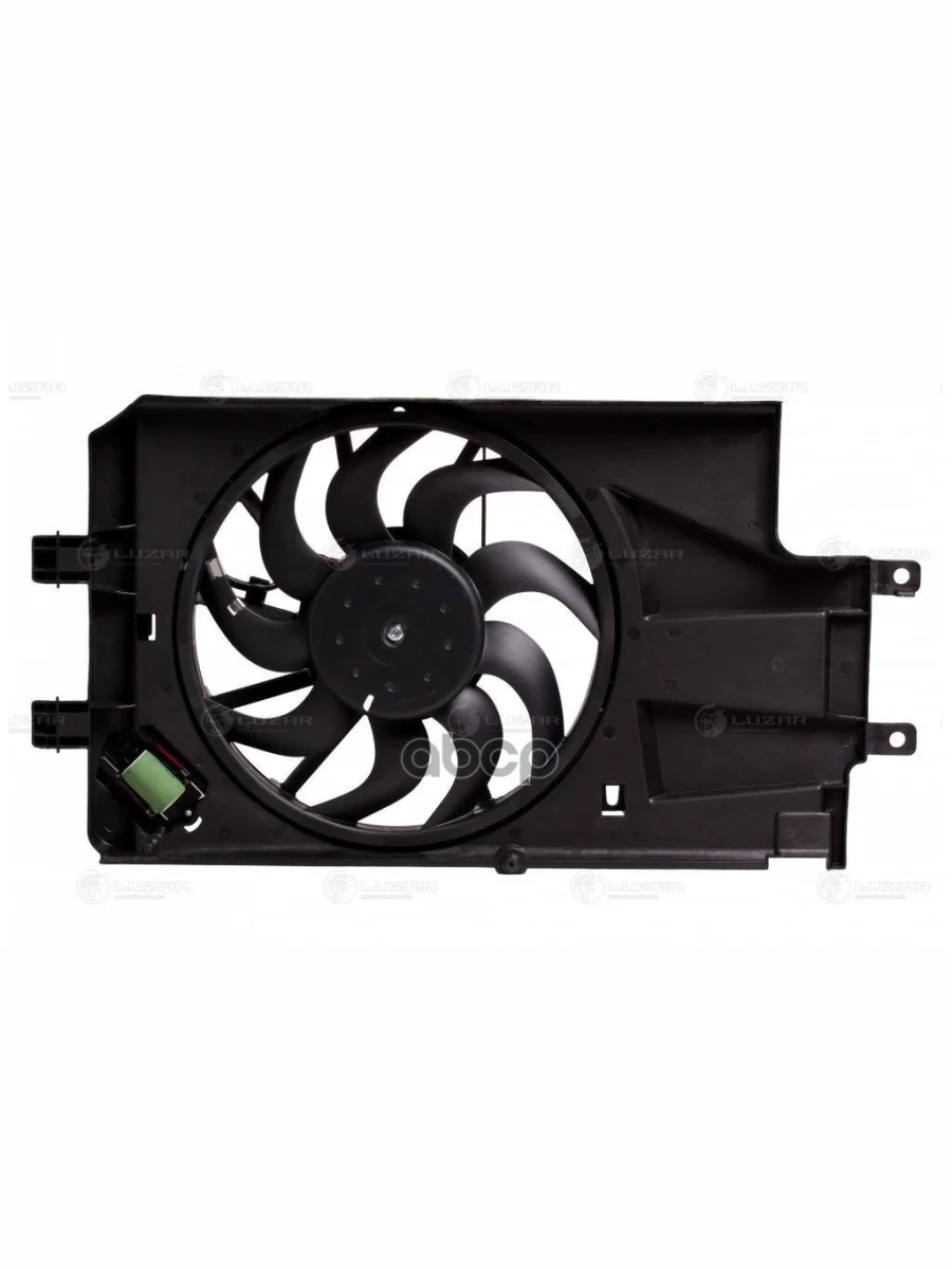 Мотор Радиатора Ваз 2190-2194 (С Кожухом И Резистором) AC+ (Тип Kdac) Luzar (Lfk 0194) LUZAR арт. LFK 0194  в Керчи Республика Крым