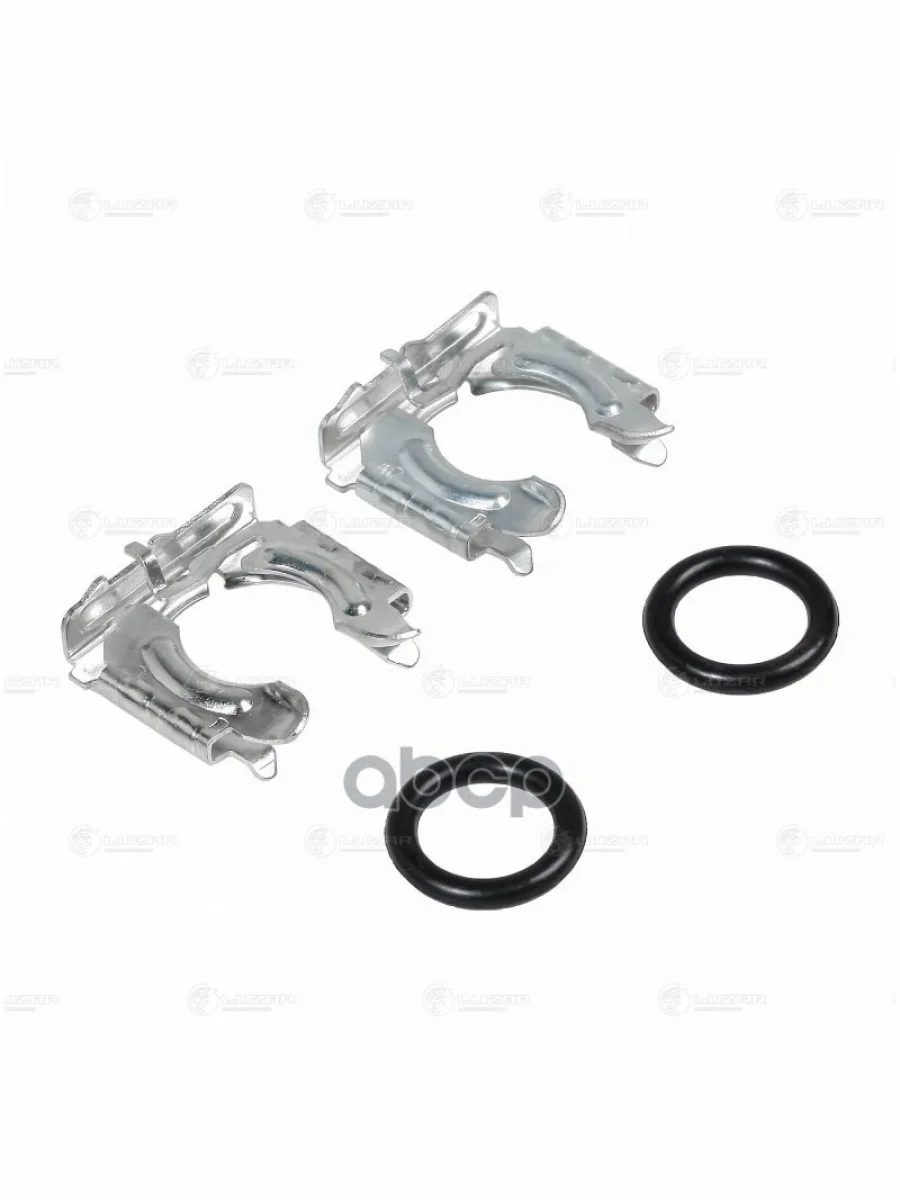 Комплект Для Подключения Радиатора Отопл. Ваз Lada Vesta (Фиксат.2шт.+Кольца 2Шт.) Тип Valeo Luzar ( LUZAR арт. LGS 0005  в Керчи Республика Крым